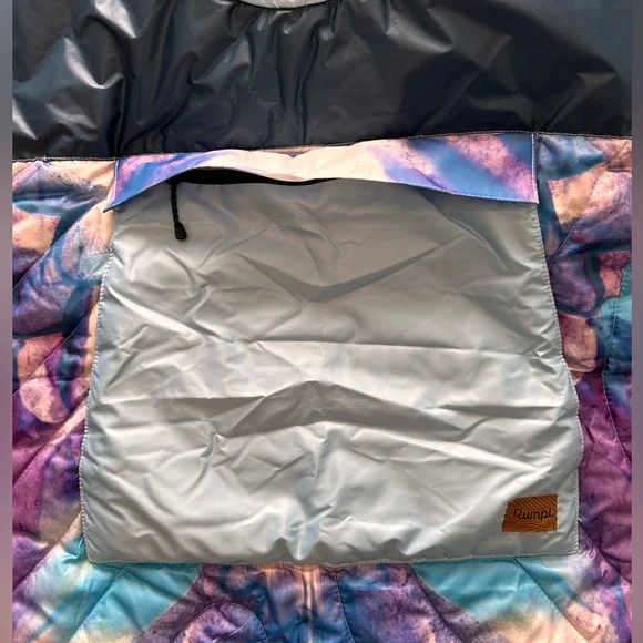 Rumpl NWT The Original Puffy Poncho Daydreamer Size Small/Medium - Picture 7 of 7